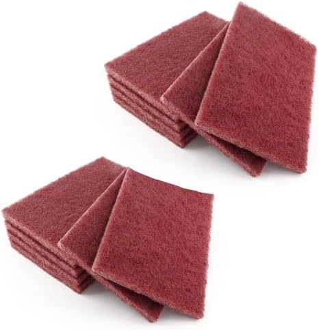 HARSKIYER 12pcs Red Scouring...