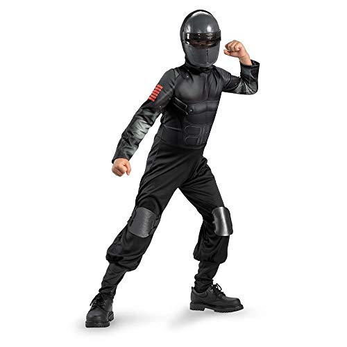 Disguise Costumes G.i. Joe Retaliation Snake Eyes Classic Costume, Black, Medium