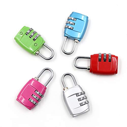 DECDEAL 3 Dial Combinação de Dígitos Senha Código de Bloqueio Bloqueio Proteger Locker para Mala de