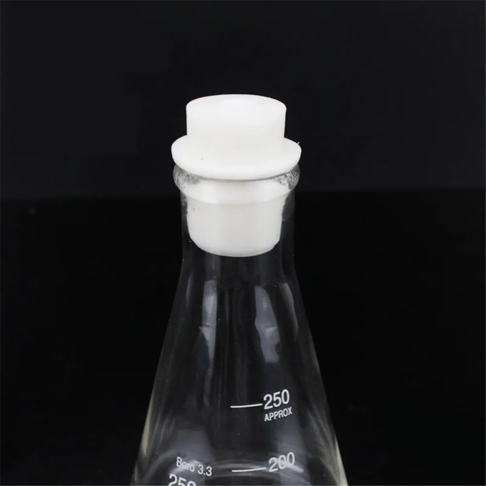 Equipos y suministros de laboratorio Matraz Erlenmeyer de 1000 ml y matraz triangular cónico cuello estrecho vidrio borosilicato 3. 1 l. Equipo laboratorio