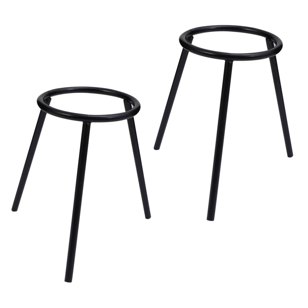 Supporto Treppiede Per Lampada Alcool - 2 Pezzi Per Esperimenti Chimici Scuola - Foto 4