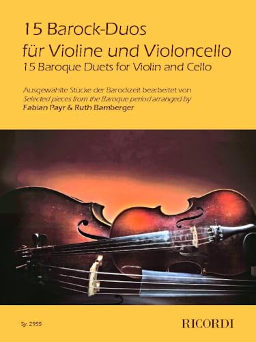 15 Barock-Duos für Violine und Violoncello.
