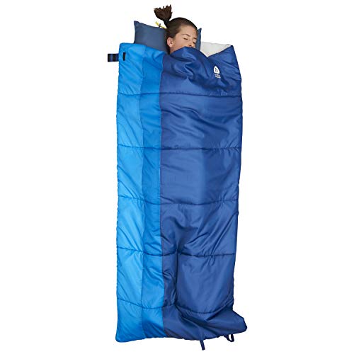 Sierra Designs Bolsa de Dormir Sintética Ligera Rectangular para Adultos, 45 Grados, Uso para Camping en Clima Cálido miniatura 5