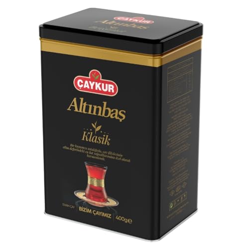 CAYKUR Altinbas Exclusive Turkish Black Tea Special Can Pack 400 gr ''Monde Selection'' Awarded