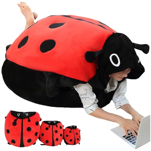 GXLHJKB Wearable Ladybug Pillow