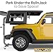 Hard Top Remover Lift for Jeep Wranglers: 2007-to-Present JK/JKU/JL/JLU + CJ, 2&4 Door + Lifted Jeeps. Quick & Easy Assembly. One Person System. Hardtop Removal/Installation in Minutes. Patented