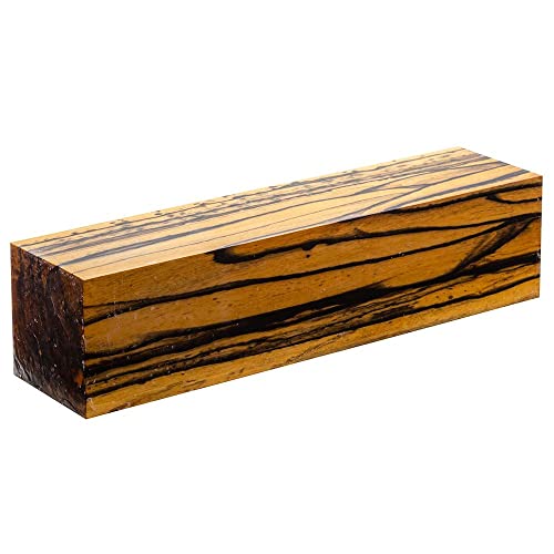 Black And White Ebony Wood Knife Handle Making Hardwood