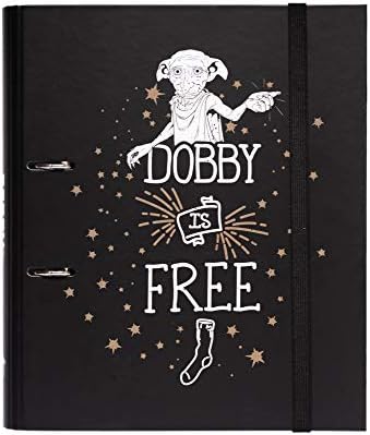 Official Harry Potter 2 Ring Binder - Premium A4 Folders Ring Binder - 10.6 x 12.6 inches / 27 x 32 cm - Ring Binder A4 - A4 Ringbinder - A4 Files 2 Ring Binder - Harry Potter Gifts