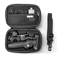 Uvafly Osmo Mobile 8/7P Tasche, tragbarer Aufbewahrungstasche, kompakte Tragetasche für DJI Osmo Mobile 8/7/7P Vlog Combo Zubehör