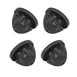 4 PCS Engine Cover Grommets 11127614138 Compatible with BMW Engine Cover Trim Rubber Mount Grommet Bush, Replacement Engine Bung Fastening Element Buffer, Engine Cover Trim Rubber Mount Grommet Bush