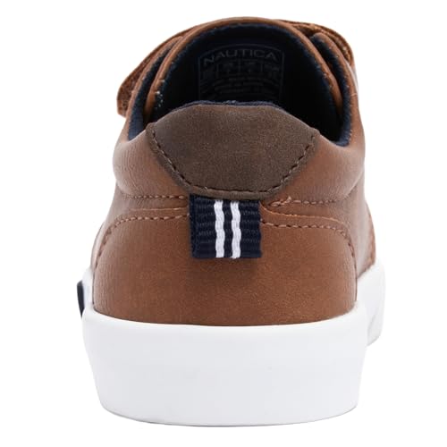 Image of Nautica Kids Adjustable Strap Shoes | Comfortable Casual Sneakers for Boys and Girls, Toddlers & Little Kids