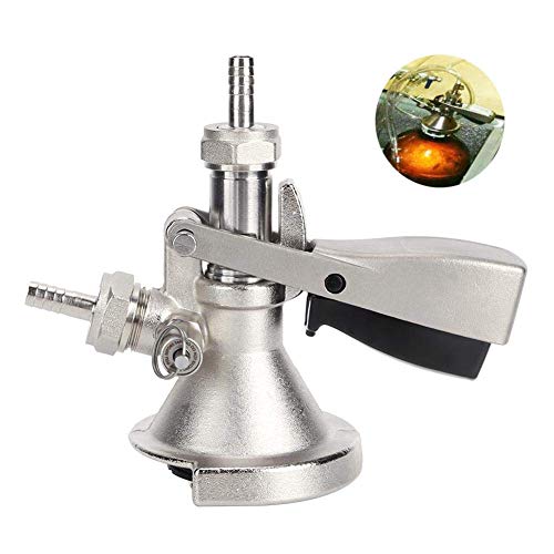 Keg - A Type Keg Coupler Acier Inoxydable Beer Keg Dispenser Connector Accessoire d'équipement de Distribution