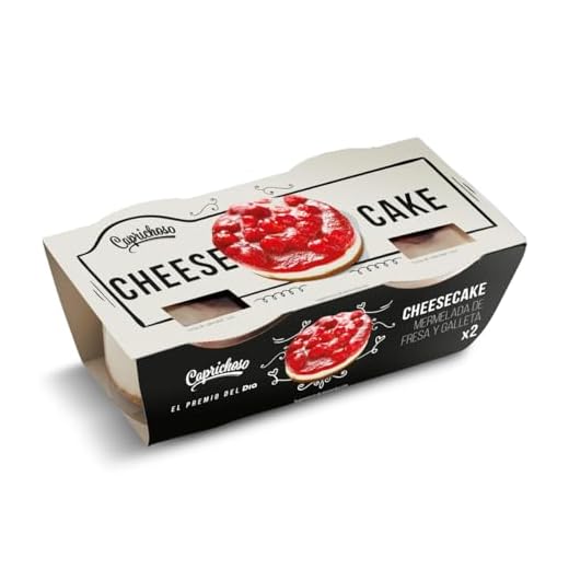DIA CAPRICHOSO cheesecake pack 2 unidades 90 gr