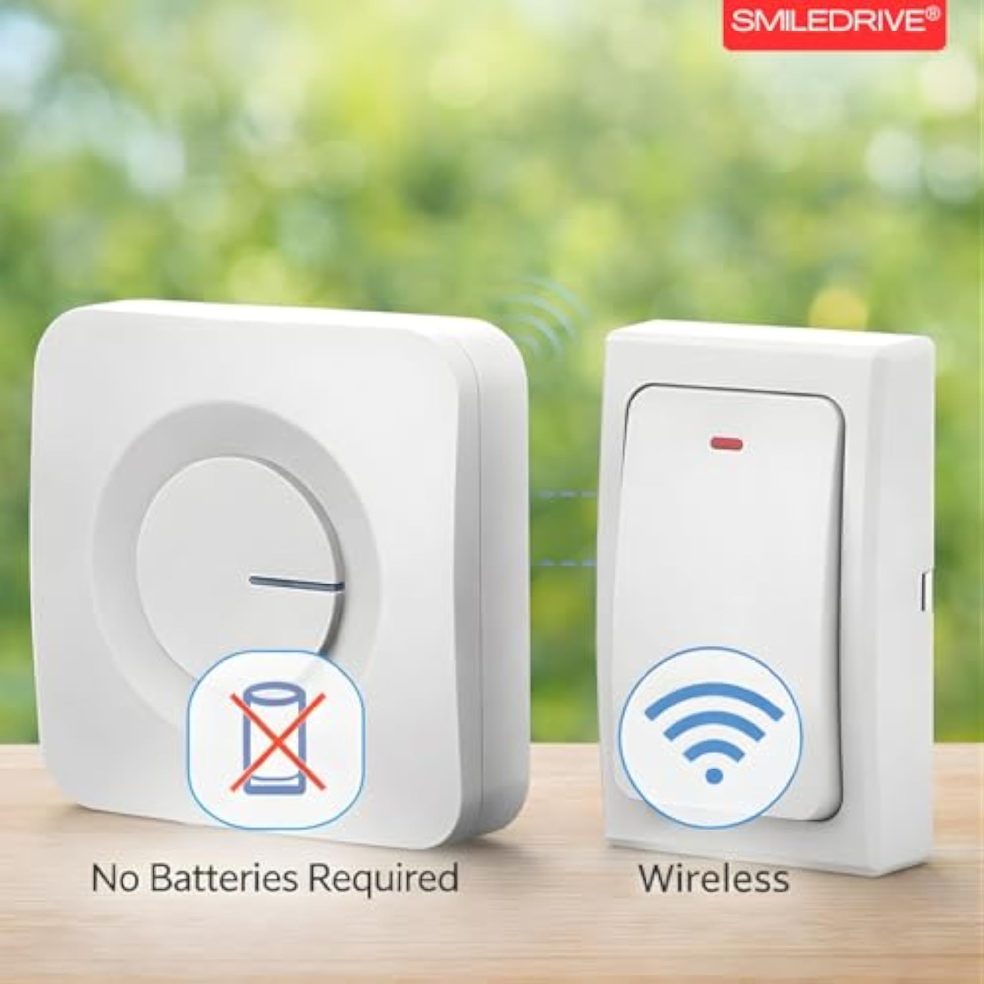 Wireless Long Range Calling Doorbell, 600ft Range