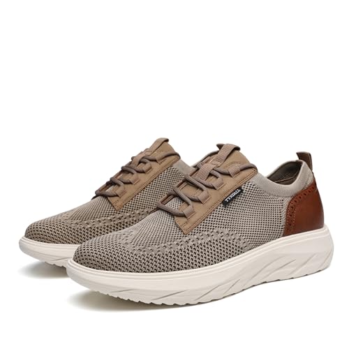 Image of TYNDALL Mens Fashion Sneakers Shoes Casual Oxfords Knit Mesh Shoes C029