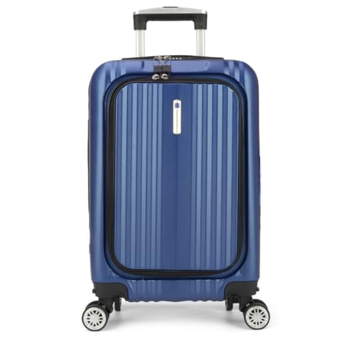 Mala de Bordo Polo King Argos 4 Rodas 360 Graus MF10387PK azul
