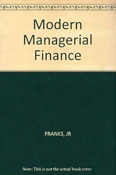 Hardcover Modern Managerial Finance Book