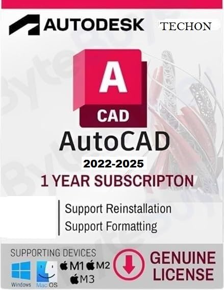 See full amazon price history chart for TECHON AutoCAD Software (Official License) (for All Devices Windows, macOS, iOS, Android) 2022 to 2025 All Versions (1 Year Subscription) TECHON AutoCAD Software (Official License) (for All Devices Windows, macOS, iOS, Android) 2022 to 2025 All Versions (1 Year Subscription) (B0DFZ1LDZK) Amazon Price History, Amazon Price Tracker