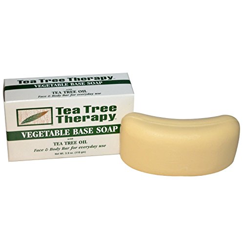 Tea Tree Therapy, Vegetable Base Soap with Tea Tree Oil, 3.9 oz (110 g)