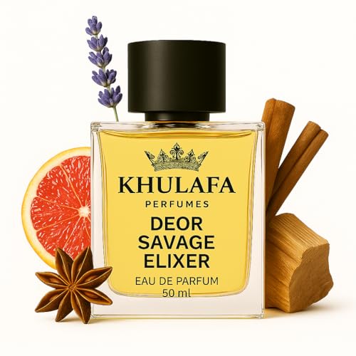 Image of Savage Elixer Inspired Perfume | Bold & Spicy Fragrance with Lavender, Amber & Woods | Long-Lasting Scent | 100% Scent Match | Gift for Men | Ideal for Night Wear & Special Occasions | 50ML