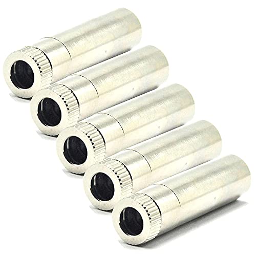 5pcs 12x40mm 5.6mm Laser Diode DIY Metal Housing Case TO-18w Adjustable Dot Collimation Lens
