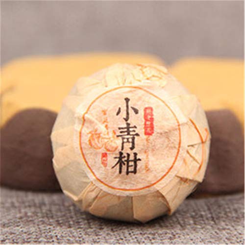 100g Premium Yunnan Maduro Pu-erh Té en caja Pequeño verde Citrus Puer Tea Té negro - Imagen 5