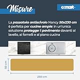 Zoom IMG-2 comart tappeto cucina nancy antiscivolo Zoom IMG-2 comart tappeto cucina nancy antiscivolo