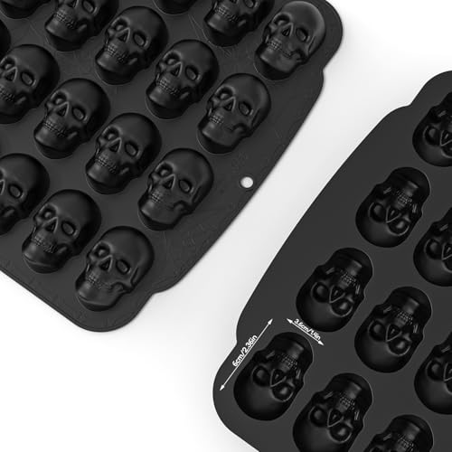 20 Cavity Skull Mold