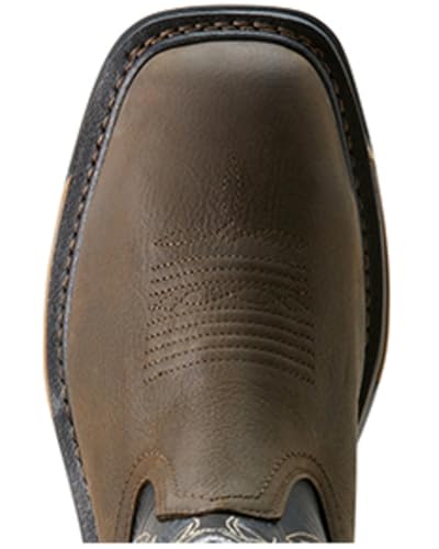 Ariat Men's Big Rig BOA Waterproof Work Boot, Iron Coffee/Black, 11 Extra Wide4