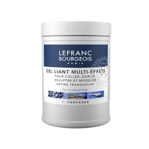 Lefranc Bourgeois Gel aglutinante, 500ml Topf