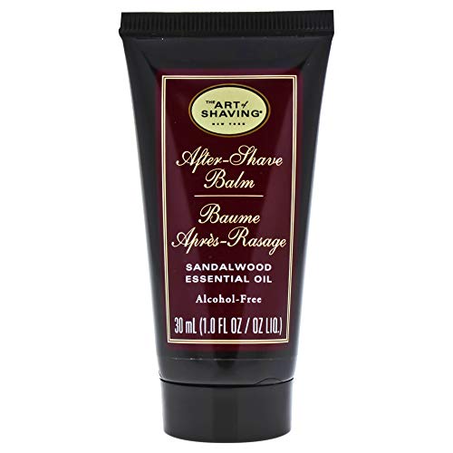 The Art of Shaving Sandalwood After-Shave Balm & Daily Moisturizer – Lasts Up to 8 Hours, Reduces Signs of Aging, Clinically Tested for Sensitive Skin