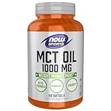 NOW Foods Sports Nutrition, MCT (Medium-chain triglycerides) Oil 1,000 mg, Weight Management, 150 Softgels