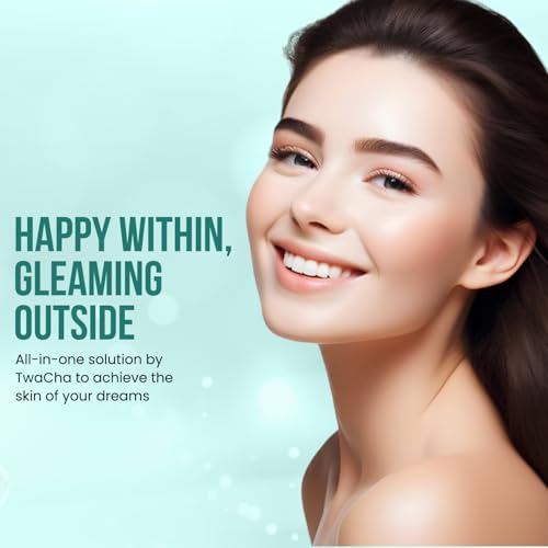 Image of Twacha 10 Steps Facial Kit For KOREAN GLASS SKIN With Glycolic - Salicyclic Acid Instant Brightening Replenishing Glowing Skin Remove Patchy Pigmentation & Get Younger Firmer & Glowing Skin