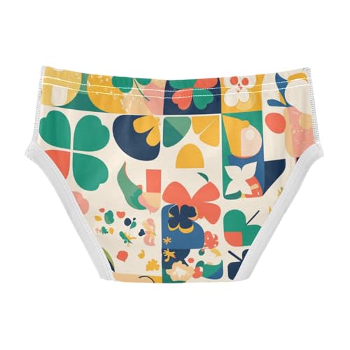 KLL Happy St Little Boys Pure Cotton Boxer Briefs Breathable Children Undies2