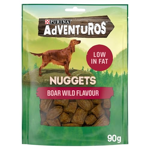 Purina Adventuros Nuggets Hundeleckerli mit Wildschweingeschmack, 90 g
