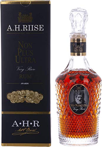 A.H. Riise NON PLUS ULTRA Very Rare Rum - Old Edition 42% Vol. 0,7l in Geschenkbox