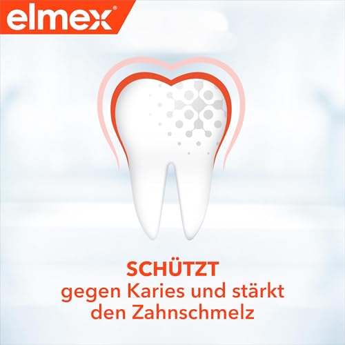 elmex Zahnpasta Kariesschutz mentholfrei 75ml – medizinische Zahnreinigung für hochwirksamen Kariesschutz – ohne Menthol, Kampfer oder Pfefferminzöl – Bild 6