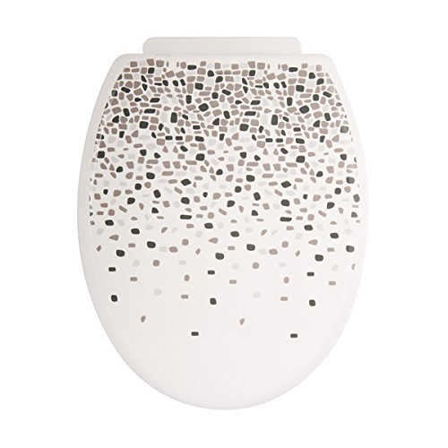 Sedile W.C. Brest 47 x 36.5 x 3.5 cm 94 Pezzi grigio