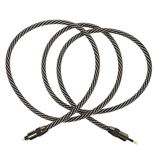 Cable de audio óptico Toslink macho a macho para conectar barras de sonido y televisores 4