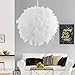 Produktbild Fulllove Pendelleuchten Weiße Feder Lampe Federlampe Deckenleuchten mit E27 Lampenfassung für Wohnzimmer Schlafzimmer