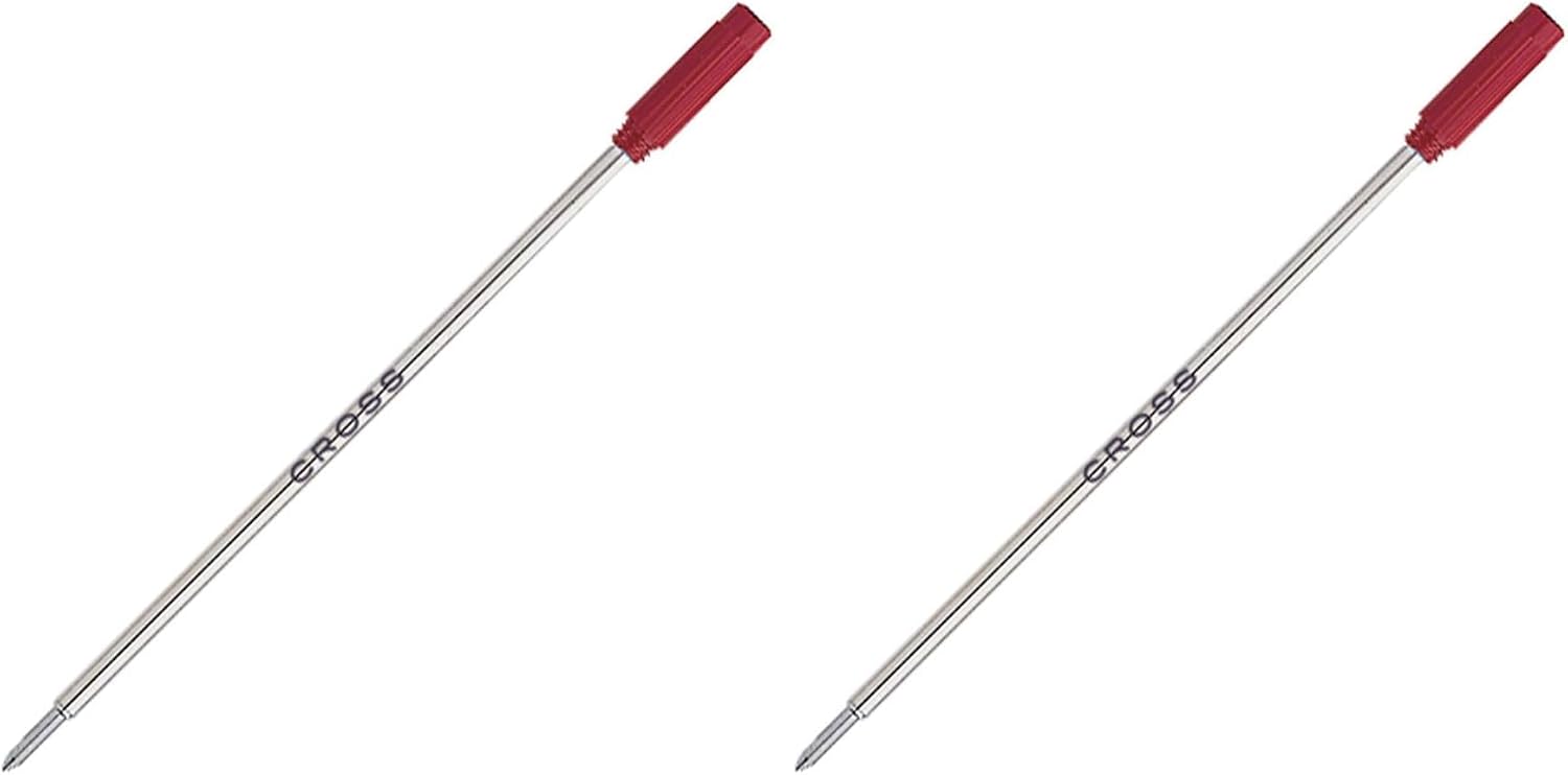 Cross Universal Ballpoint Pen Refill, Red, Medium Nib, Quick-Drying image 2