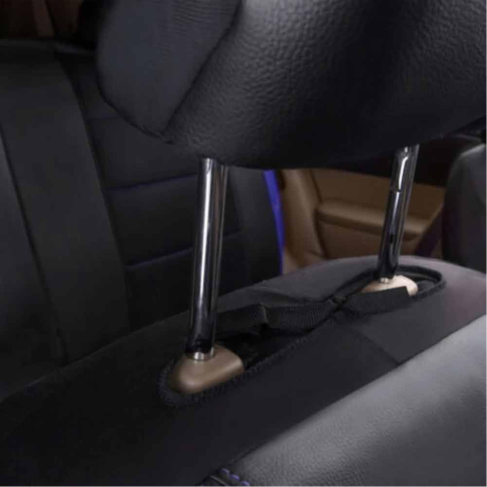 2 Piezas Fundas Asiento Coche para Ford Transit Courier I 2014-2023 2024 2025 2026, Juego Fundas Cubreasientos Protectoras Fundas Asientos Delantero Cómodo Transpirable,C/Blue