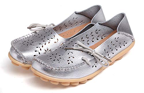 Image of VenusCelia Women's Breathable Comfort Walking Office Flat Loafer