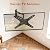 GRIFEMA Full Motion TV Wall Mount for 26-65 in TVs or Monitor, Swivel Tilt Rotation Extension with Articulating Arms, Max VESA 400X400mm, Corner TV Mount Bracket, Up to 77 Lbs