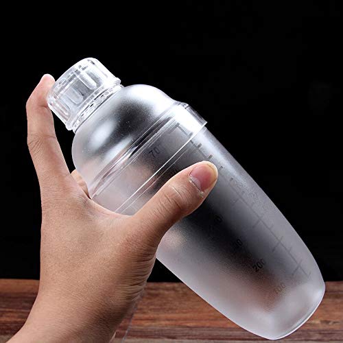 Trouper Polycarbonate Cocktail Shaker Bottle - 750 ml, Clear
