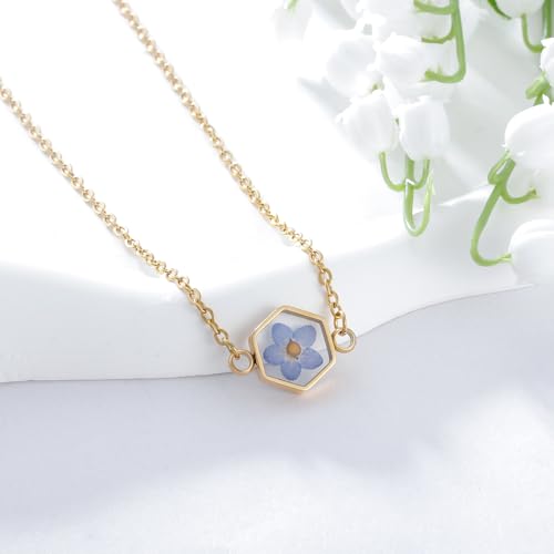 PARTNER Miscarriage Jewelry Gift for Women Forget Me Not Seed Memorial Necklace Embryo Loss Keepsake Gifts for Pregnancy Loss Grief Sympathy Necklace Gift for Women2