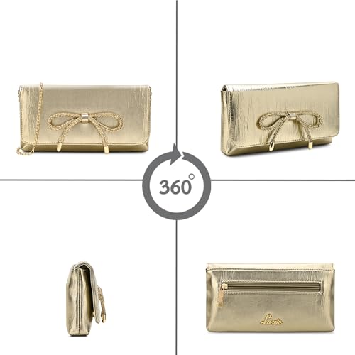 Image of Lavie Women's Crush Bow Emvelope Clutch | Ladies Purse | Gift For Women