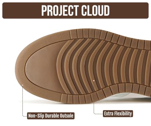 Image of Project Cloud Platform Sneakers for Women - Lightweight Memory Foam Insole Womens Sneakers - Non-Slip Fashion Sneakers for Women Footwear - Women's Fashion Platform Shoes (Nita)
