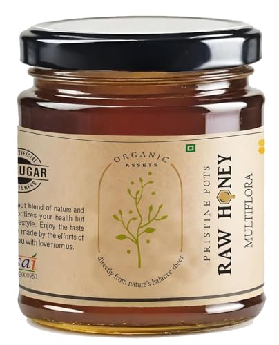 Organic Assets Pure Natural Multiflora Honey 250 gm | Raw, Unprocessed & Rich in Nutrients | Perfect for Daily Wellness Organic Assets Pure Natural Multiflora Honey 250 gm | Raw, Unprocessed & Rich in Nutrients | Perfect for Daily Wellness