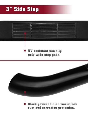 Estribos laterales TAC negro 3'' Jeep Grand Cherokee L miniatura 4
